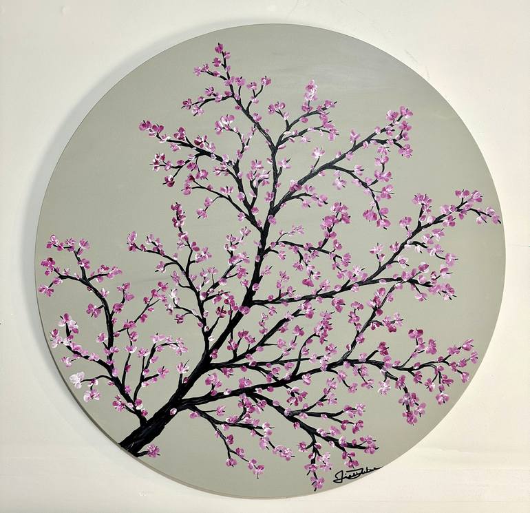 Original Contemporary Floral Paintings by Jill Dubuc