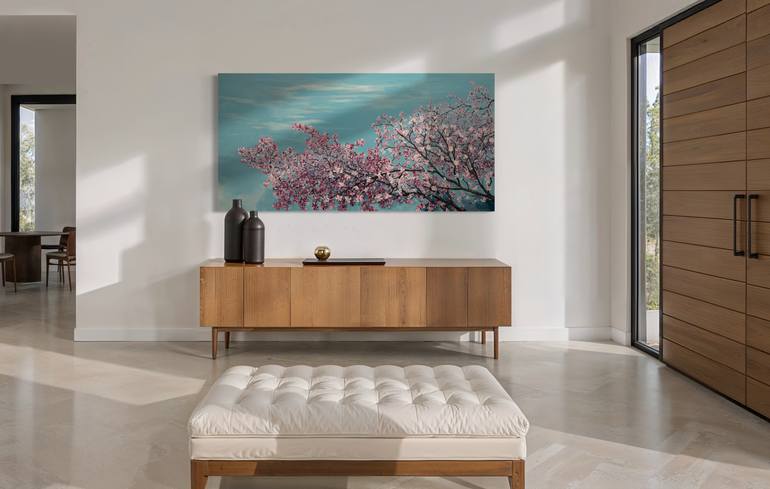 Original Impressionism Floral Painting by Jill Dubuc