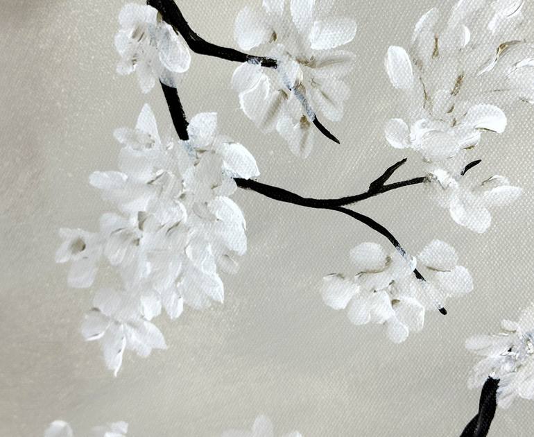 Original Contemporary Floral Painting by Jill Dubuc