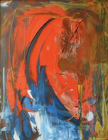 Original Abstract Expressionism Abstract Paintings by Roberto Rizzo