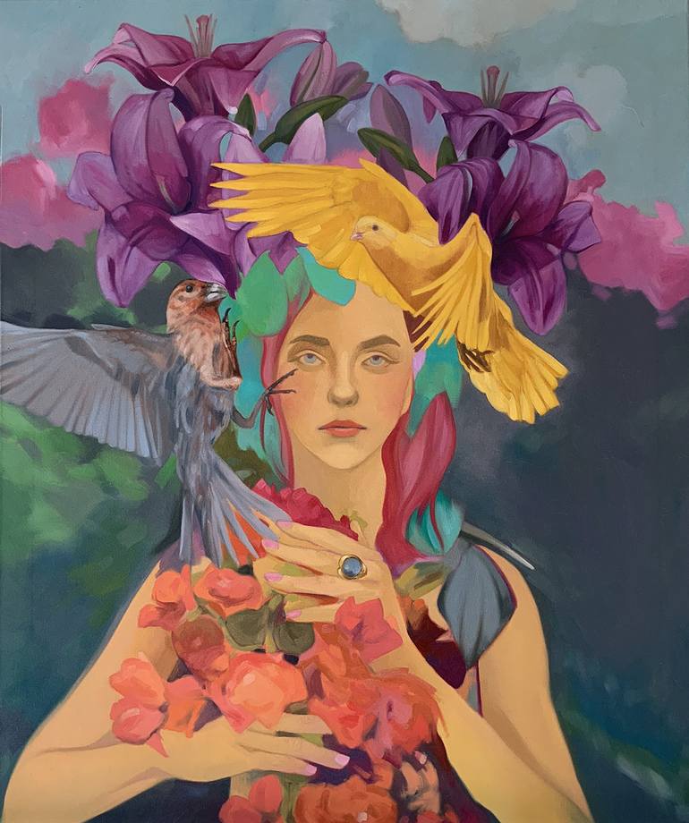 Original Contemporary People Paintings by Brad Scromeda
