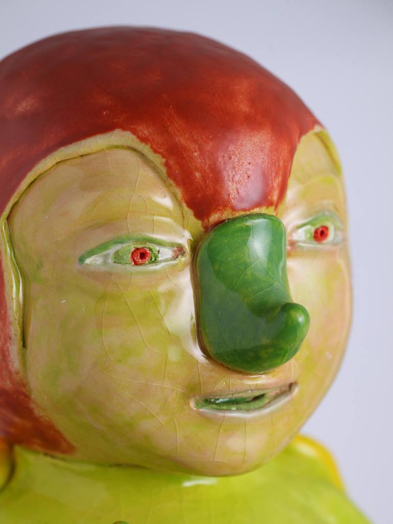 Original Figurative Animal Sculpture by Simona Frigerio