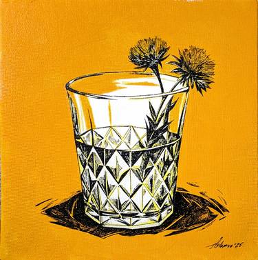 Original Conceptual Botanic Paintings by Aleksandra Astapova