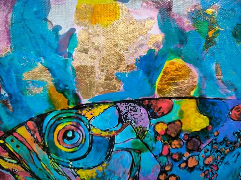 Original Contemporary Abstract Painting by Kata Sova
