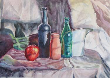 Print of Impressionism Still Life Paintings by Andrei Bulatov