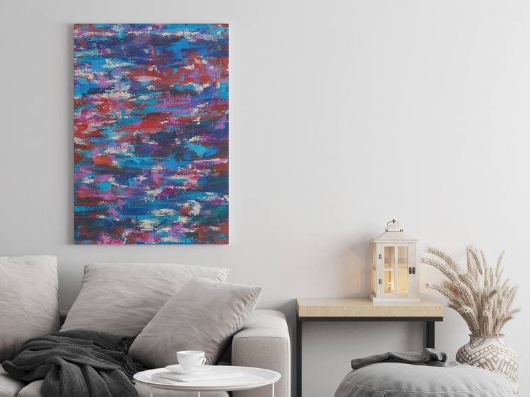 Original Abstract Painting by Bianca Stefanescu