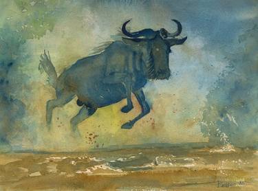 Original Impressionism Animal Paintings by Albertus Bekker