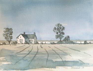 Original Landscape Painting by Albertus Bekker