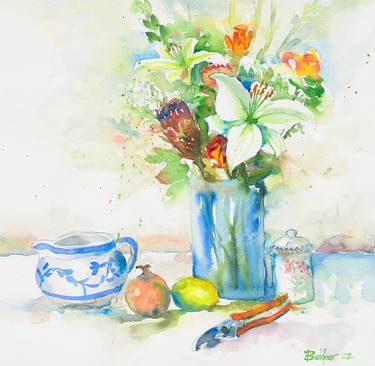 Original Still Life Paintings by Albertus Bekker