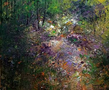 Original Impressionism Landscape Paintings by Magunta Dayakar