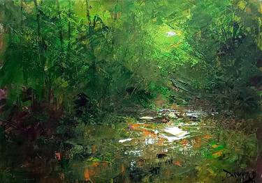 Original Landscape Paintings by Magunta Dayakar