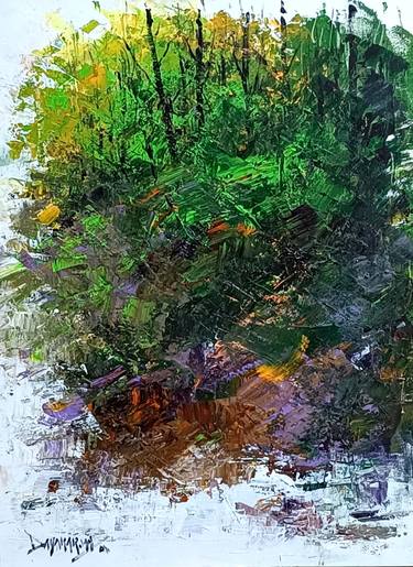 Magunta Dayakar’s Imaginative Forest Painting Series - 63 thumb