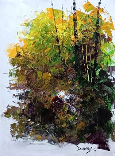 Magunta Dayakar’s Imaginative Forest Painting Series - 66 thumb