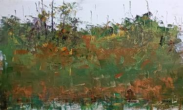 Original Impressionism Landscape Paintings by Magunta Dayakar