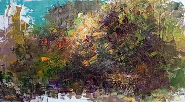 Original Impressionism Landscape Paintings by Magunta Dayakar