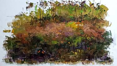 Original Impressionism Landscape Paintings by Magunta Dayakar