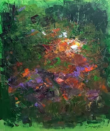 Original Impressionism Landscape Paintings by Magunta Dayakar
