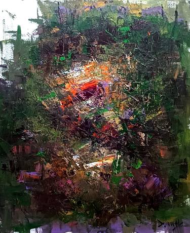 Original Impressionism Landscape Painting by Magunta Dayakar