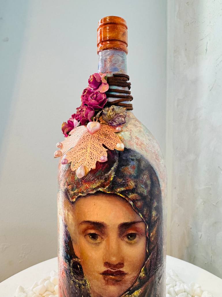 Original Art Nouveau Women Painting by Liliya Gigiberia