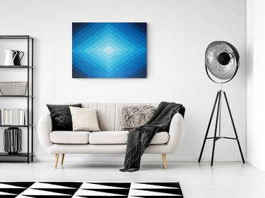 Original Abstract Geometric Paintings by Lori Fonger