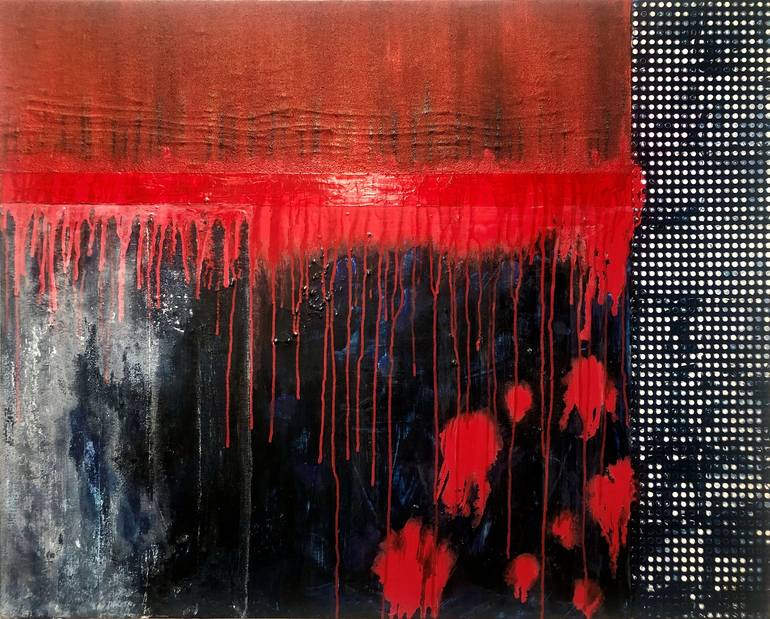 Original Contemporary Abstract Paintings by Eric Fassett