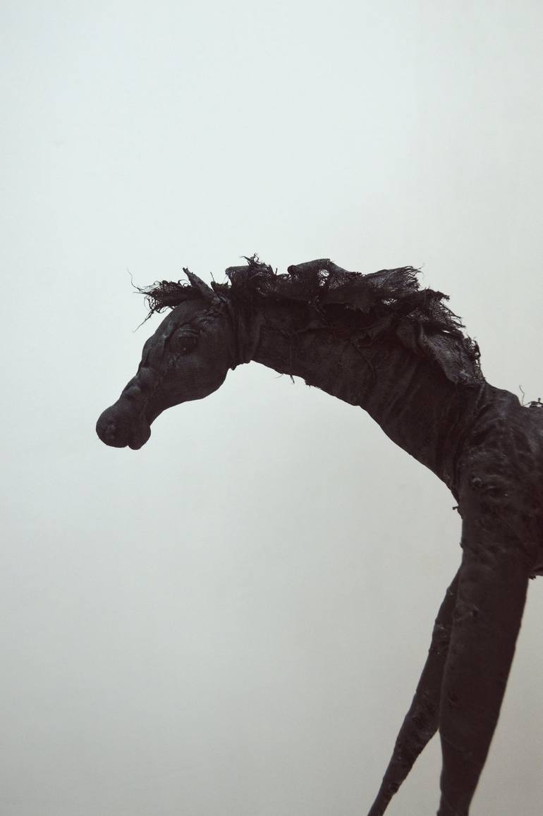 Original Contemporary Horse Sculpture by Teodora Sarbinska