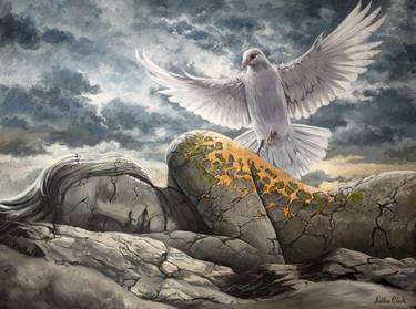 Original Conceptual Religious Paintings by Debbie Clark