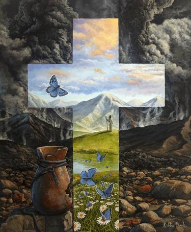 Print of Conceptual Religious Paintings by Debbie Clark