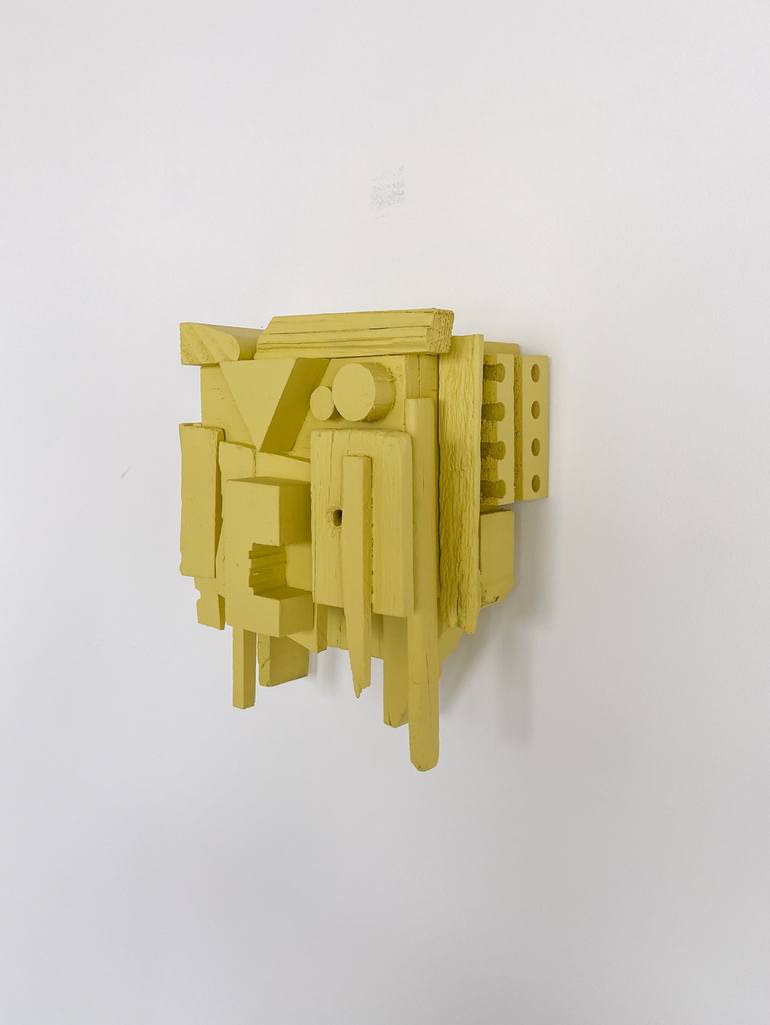 Original Abstract Architecture Sculpture by Fabia Escobar