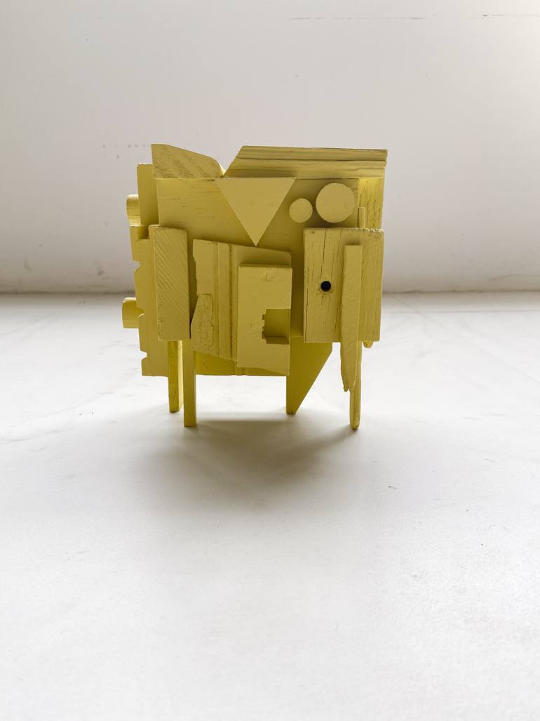 Original Abstract Architecture Sculpture by Fabia Escobar