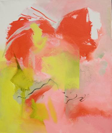 Original Abstract Paintings by Lindsey McAlister OBE JP
