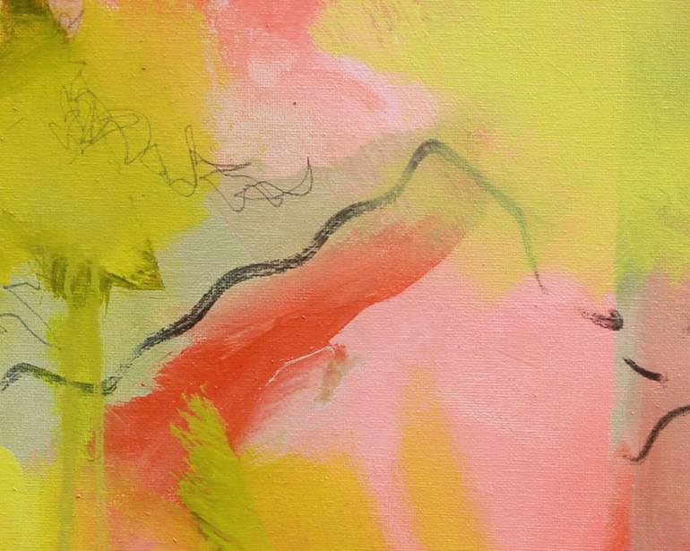 Original Abstract Painting by Lindsey McAlister OBE JP