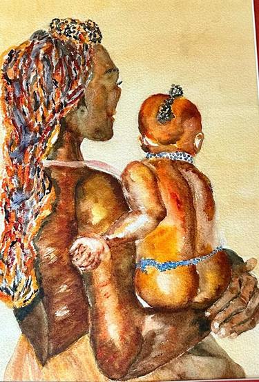 Original Women Paintings by Lizi V Art