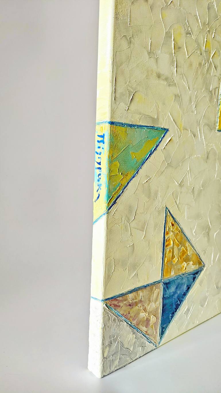 Original Abstract Expressionism Abstract Painting by Oksana Pidhurska
