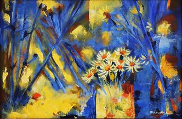 Original Abstract Expressionism Nature Paintings by Rajesh Gawhale