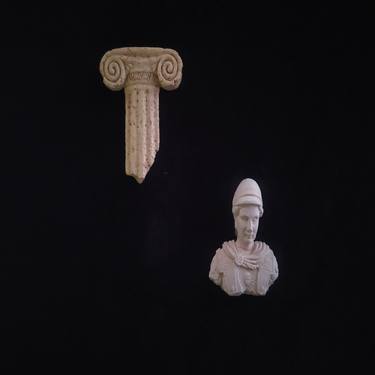Column and Goddess Athena thumb