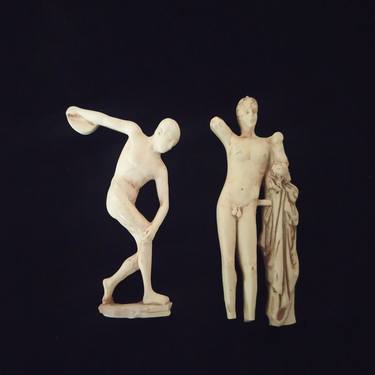 The discus thrower, Hermes thumb