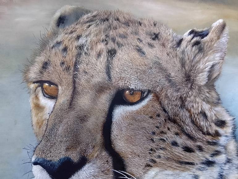Original Realism Animal Painting by Marco Rogério Alves Da Silva
