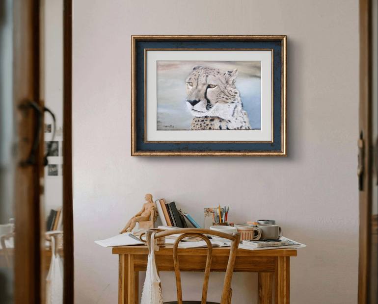 Original Realism Animal Painting by Marco Rogério Alves Da Silva
