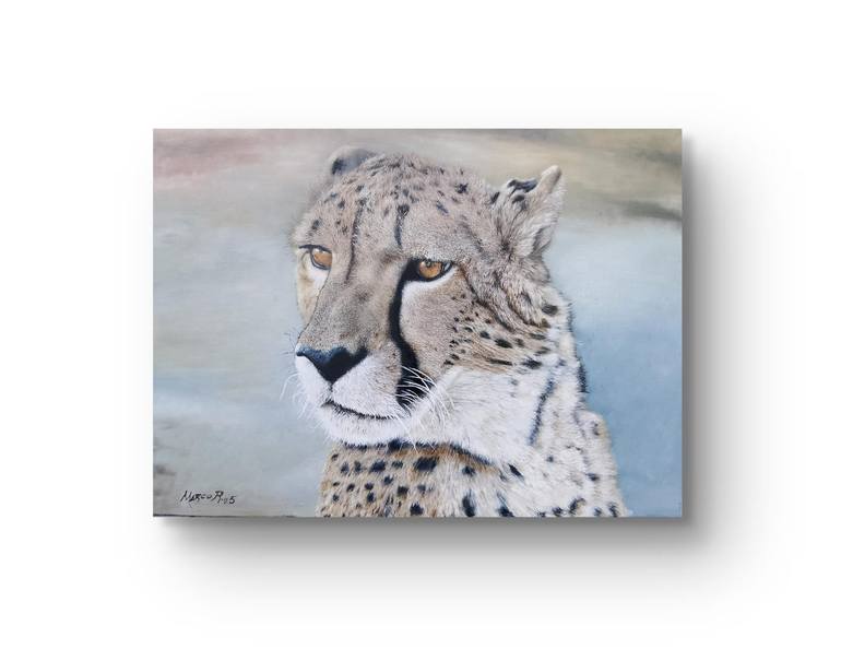 Original Realism Animal Painting by Marco Rogério Alves Da Silva