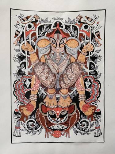 Original Religion Drawings by Anuttama Chakraborty