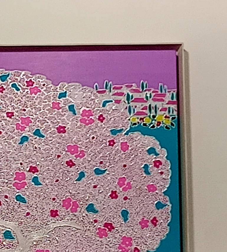 Original Abstract Landscape Drawing by Eunja Cho