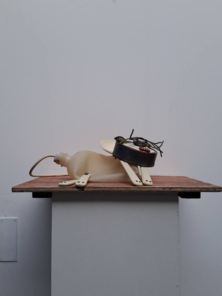 Original Art Brut Animal Sculpture by Jens Mohr