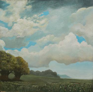 Print of Landscape Paintings by Pavel Korzukhin