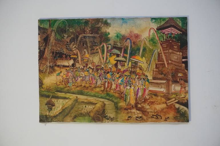 Original Realism Religion Drawing by Oka'S Gallery