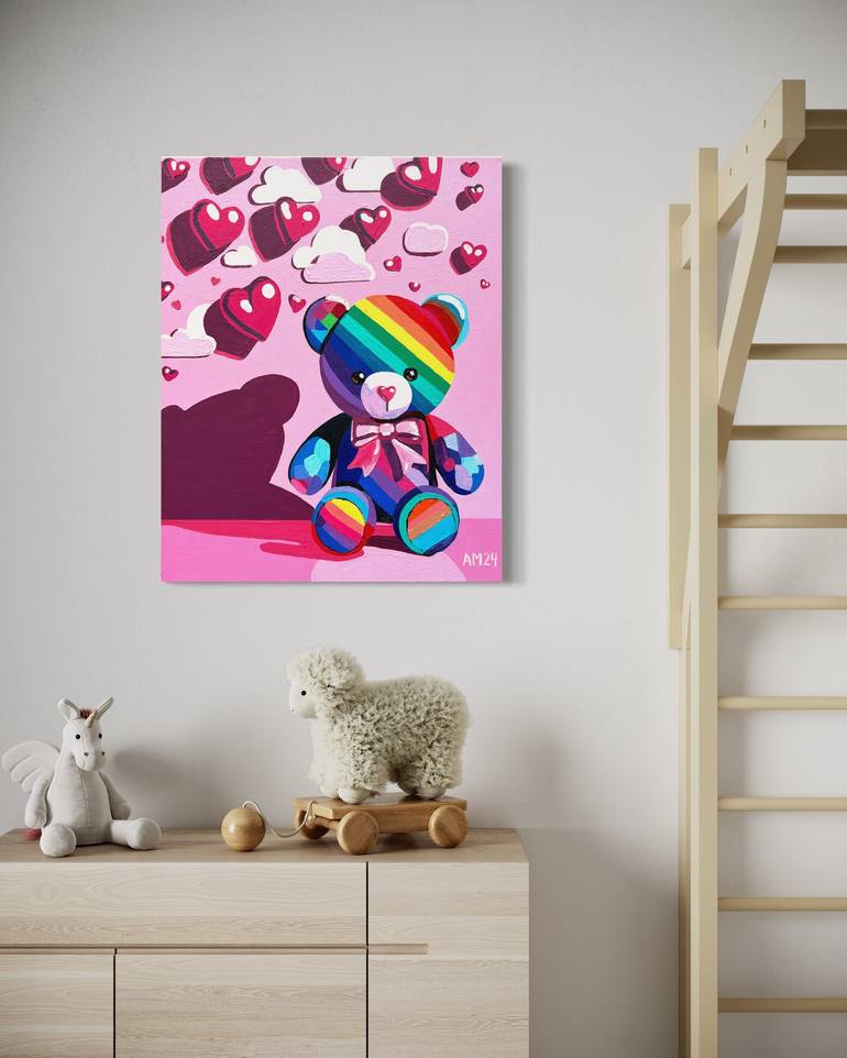 Original Pop Art Animal Painting by Anna Meyster