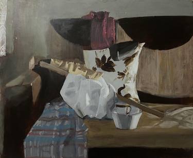 Original Expressionism Still Life Paintings by Bajram Aliu