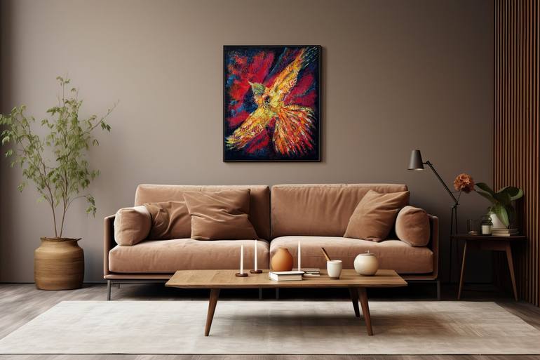 Original Abstract Painting by Rikka Romano