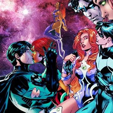 Nightwing loves Starfire “One True Love” thumb