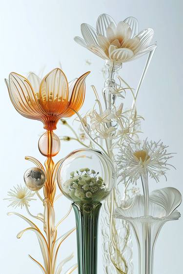The Artistry of Glass Flowers - Bouquet of Glass Flowers thumb